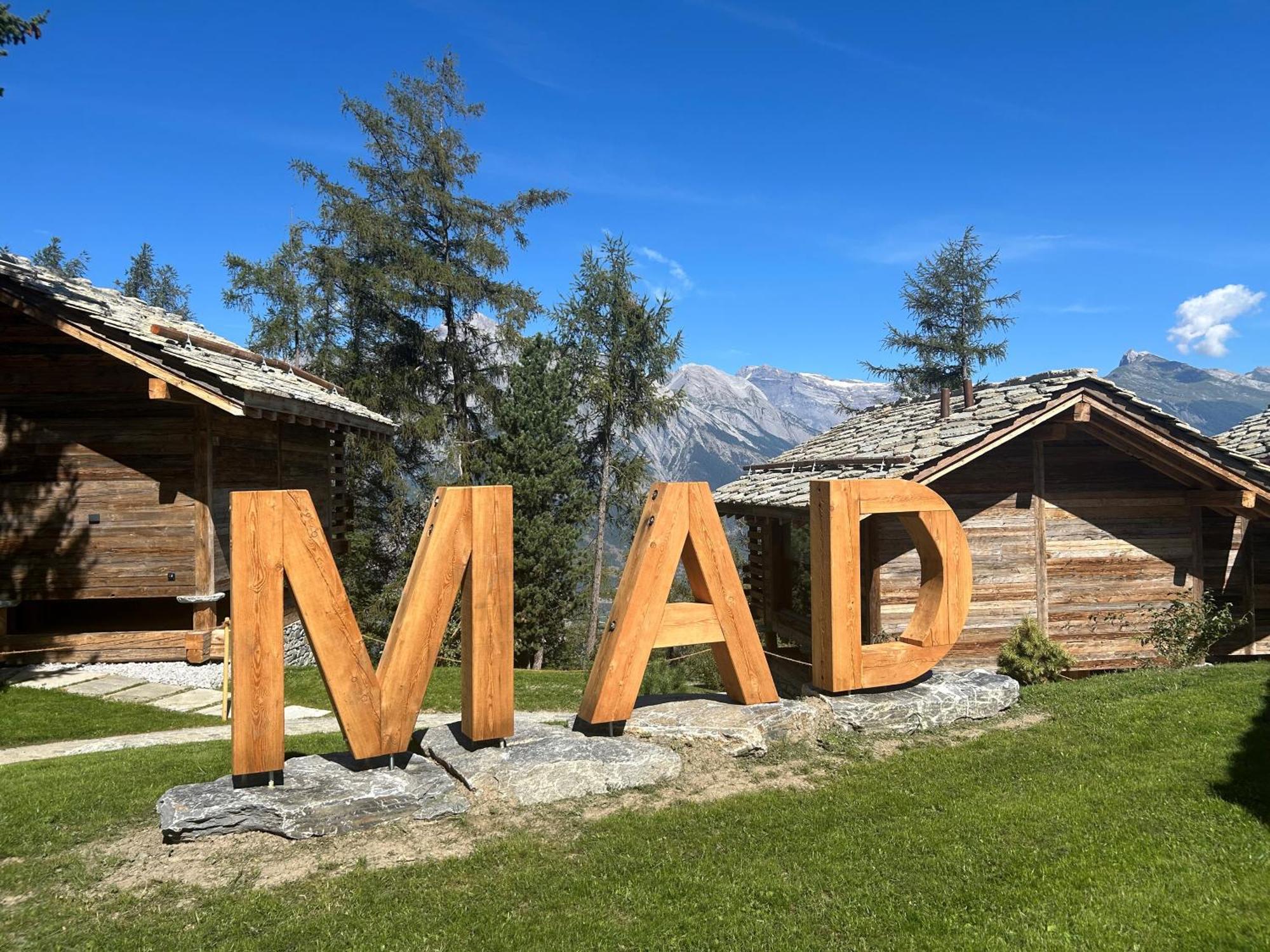 Mad Retreat Hotel Nendaz Exteriör bild