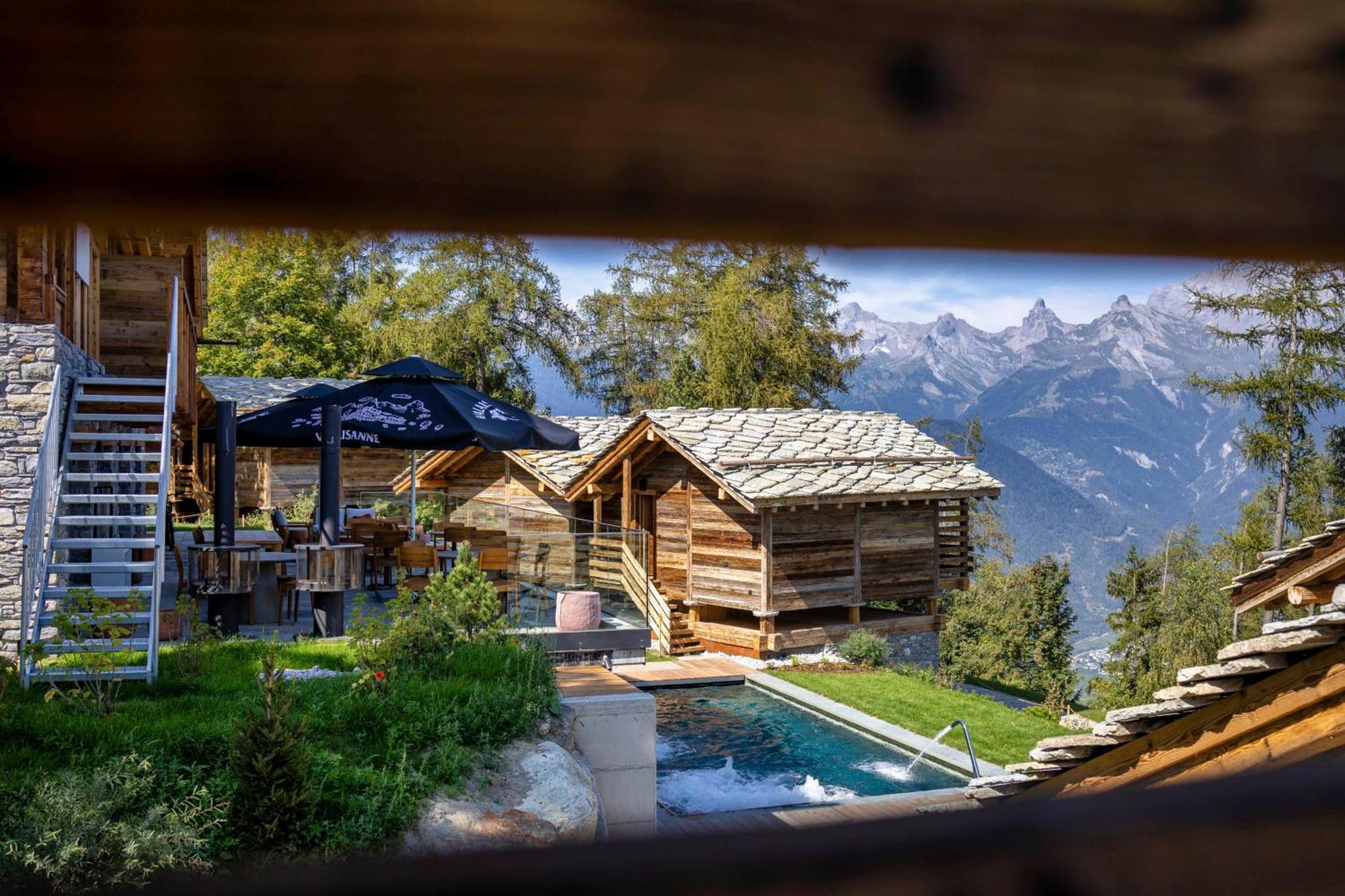 Mad Retreat Hotel Nendaz Exteriör bild