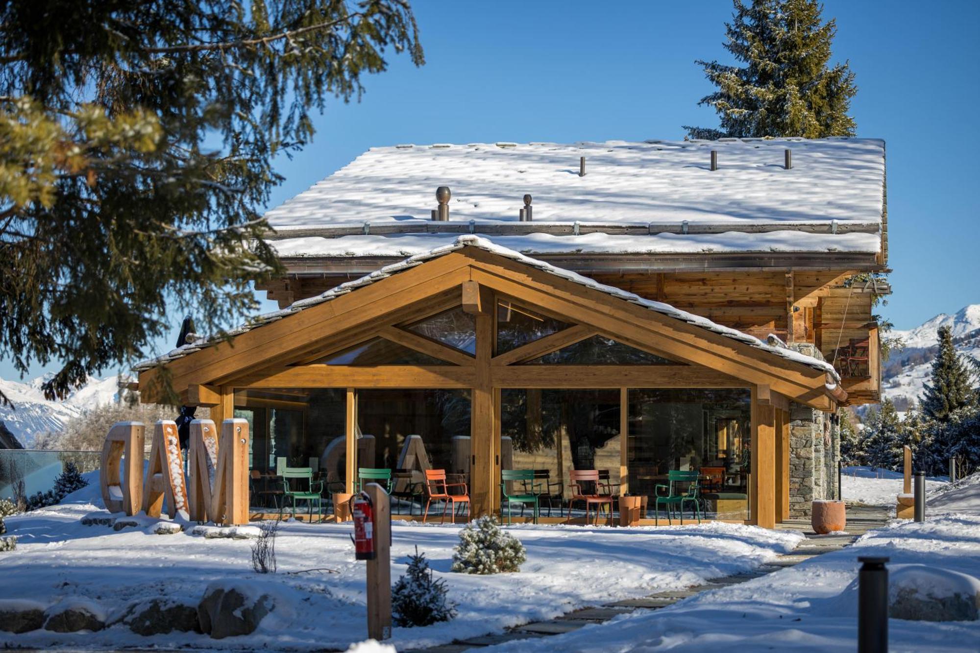 Mad Retreat Hotel Nendaz Exteriör bild