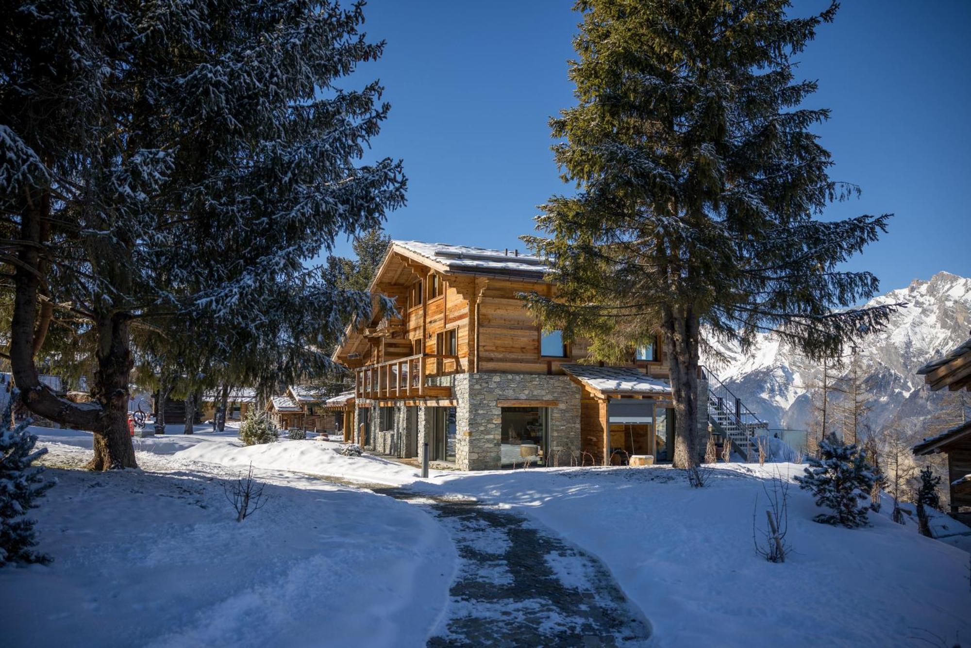 Mad Retreat Hotel Nendaz Exteriör bild